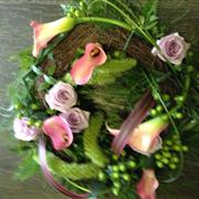 Country Cottage Contemporary Wreath
