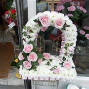 Gates of Heaven in Pink Roses