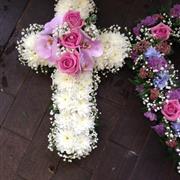 soft and Delicate Gypsophilia Cross