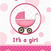 Its a Girl greeting card