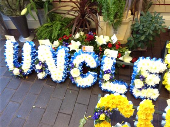 Funeral Letters UNCLE